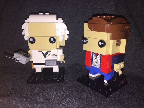 Doc Brown and Marty